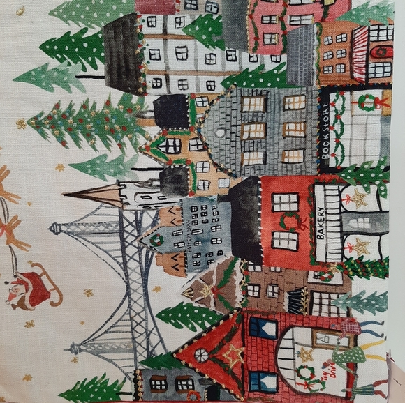 Pottery Barn Accents Pottery Barn Christmas In The City Lumbar Pillow Cover 6 X 26 Poshmark